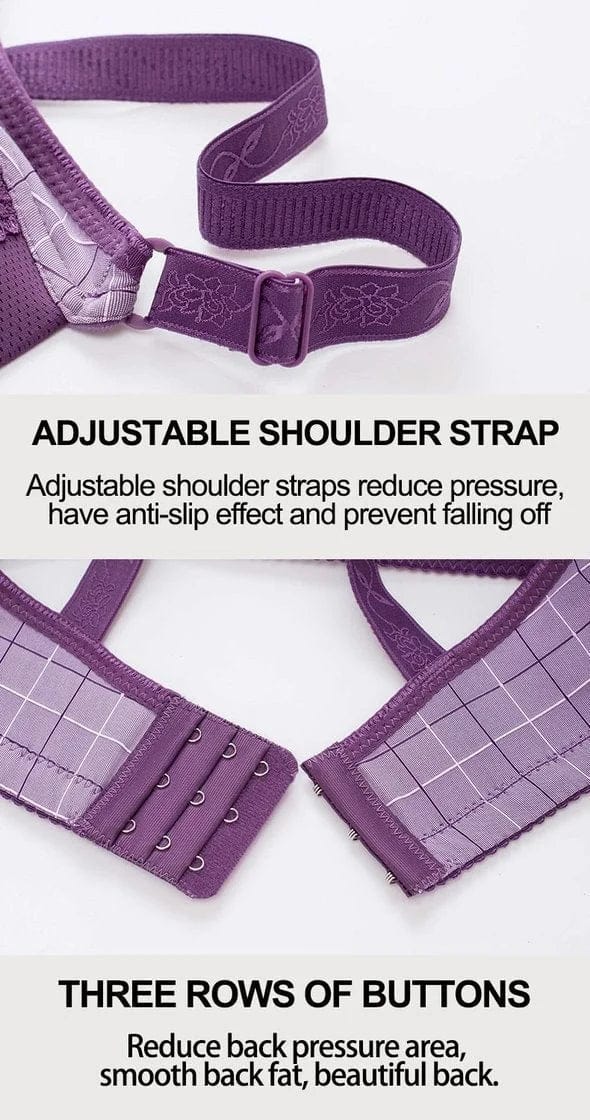 PACK OF 3 beautiful back comfort type no steel ring bra VLK 1018