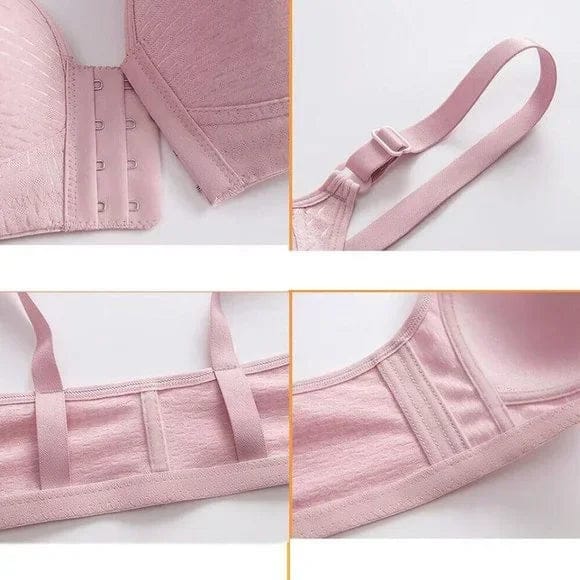 PACK OF 3 High Quality Women Front Closure Wireless Lingerie Push Up Bra VLK 1020