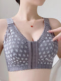 PACK OF 3 Front-Closure Back-Support Minimizer Wireless Bra VLK 1023