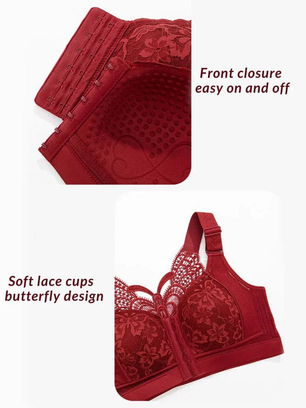 Pack of 3 Seamless Lace Minimizer Bra VLK 1024