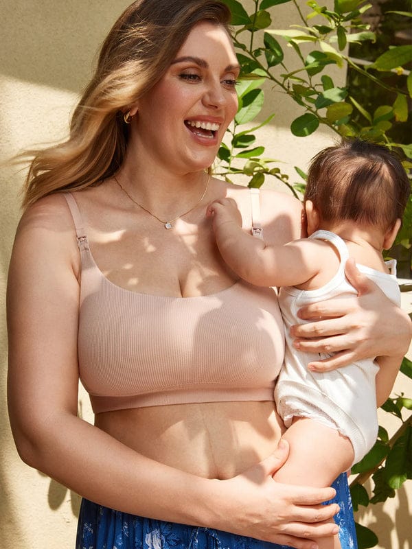PACK OF 3 Ribbed Scoop Nursing Bralette VLK 1026