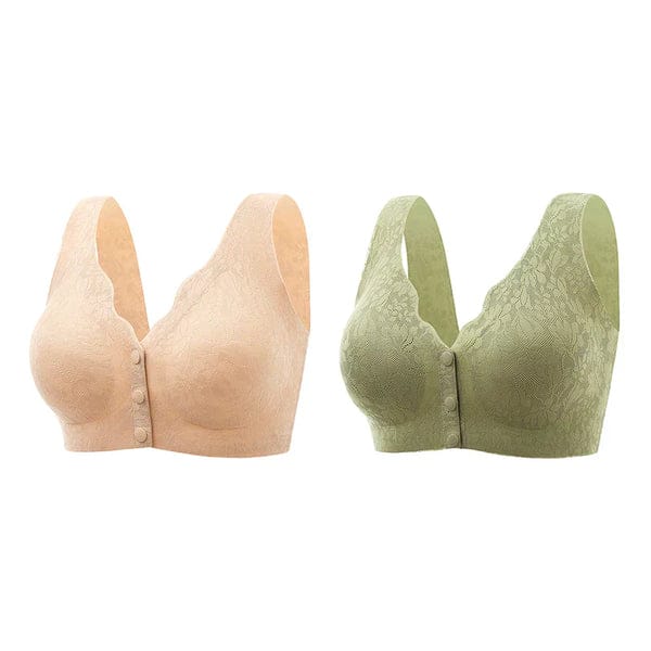 PACK OF 3 Front button Buckle Sleep Bras VLK 1027