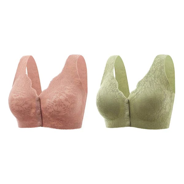PACK OF 3 Front button Buckle Sleep Bras VLK 1027