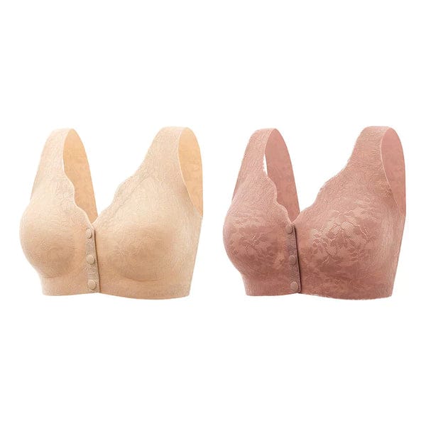 PACK OF 3 Front button Buckle Sleep Bras VLK 1027