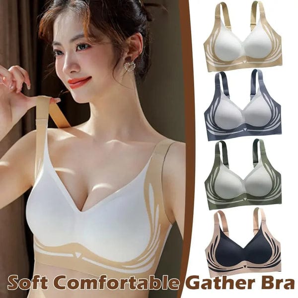PACK OF 3 Powerful Push-Up Seamless Bra  VLK 1036