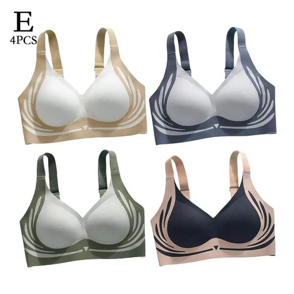 PACK OF 3 Powerful Push-Up Seamless Bra  VLK 1036