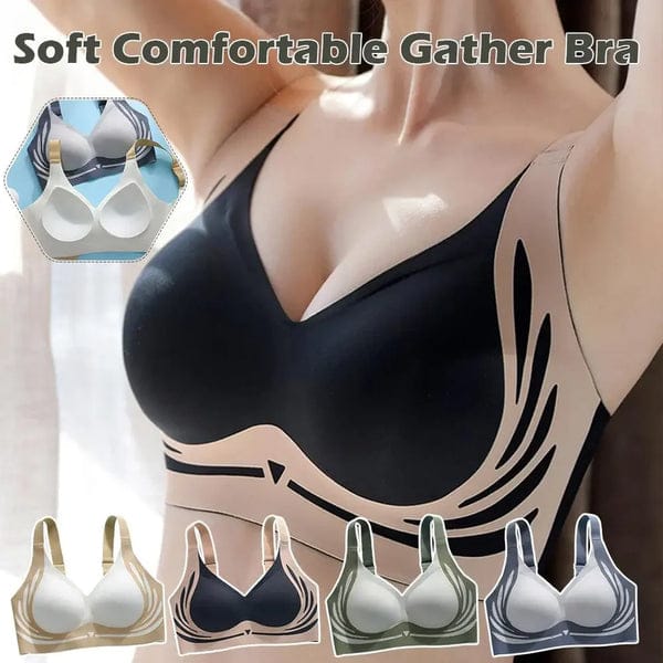 PACK OF 3 Powerful Push-Up Seamless Bra  VLK 1036