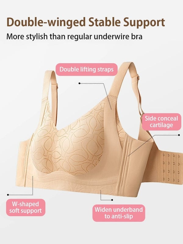 PACK OF 3: VEIMIA Lifting Minimizer Bra For Big Breasts Anti-sagging, Ultra-thin Cups With Invisible Foundation Color Design VLK 1040 (Copy)