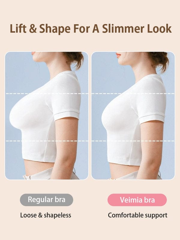 PACK OF 3: VEIMIA Lifting Minimizer Bra For Big Breasts Anti-sagging, Ultra-thin Cups With Invisible Foundation Color Design VLK 1040 (Copy)