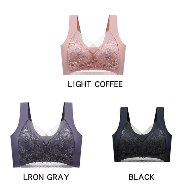 PACK OF 3 SEAMLESS V SHAPE WIRELESS BRA VLK 1044