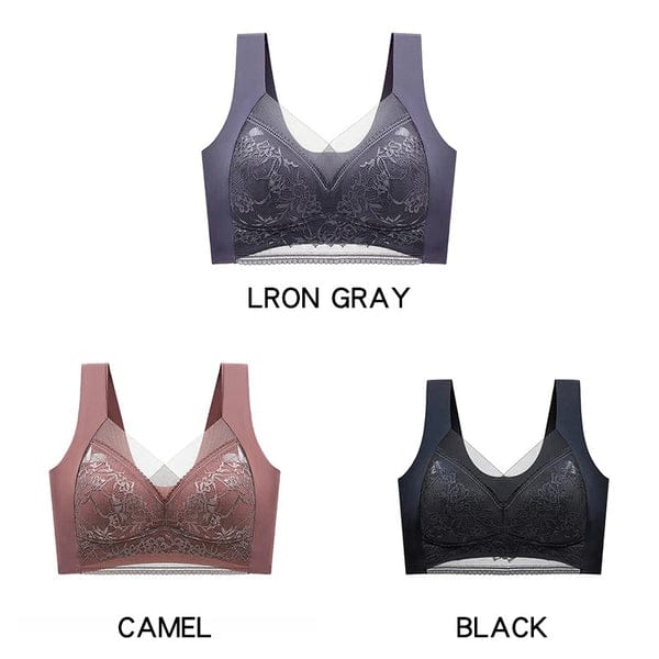 PACK OF 3 SEAMLESS V SHAPE WIRELESS BRA VLK 1044