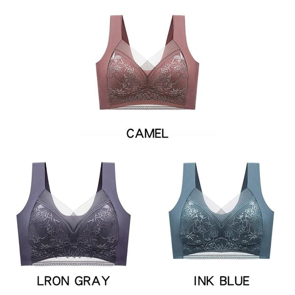 PACK OF 3 SEAMLESS V SHAPE WIRELESS BRA VLK 1044