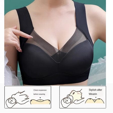 Pack of 3 - Seamless Sexy Push Up Wireless Bra VLK 1046