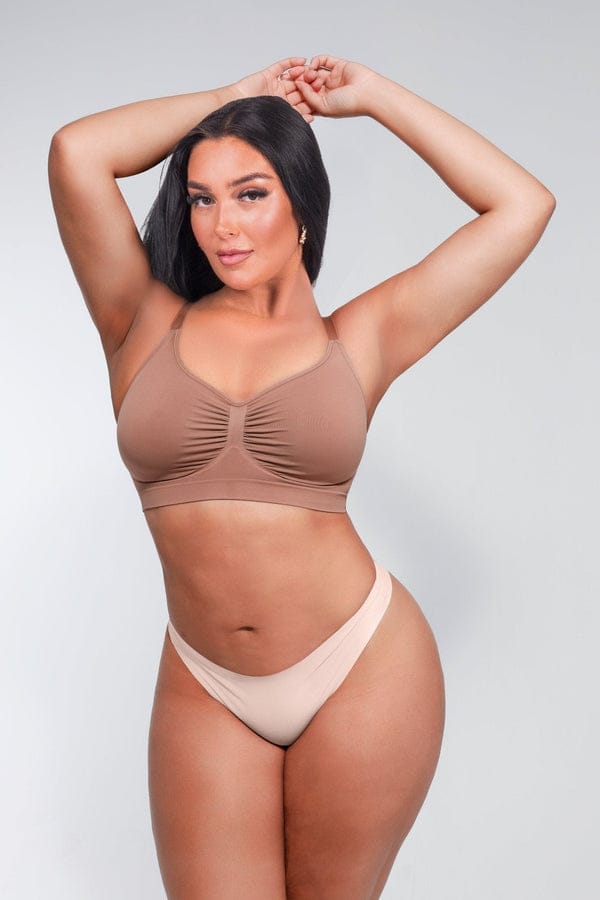 PACK OF 3: Ashley - Seamless Shaping Bra with Adjustable Shoulder Straps VLK 1048