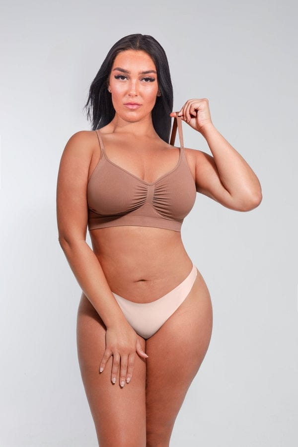PACK OF 3: Ashley - Seamless Shaping Bra with Adjustable Shoulder Straps VLK 1048