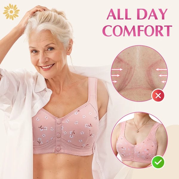 Daisy Comfort Bra – Pack of 3 (Front Button Edition) VLK 1050
