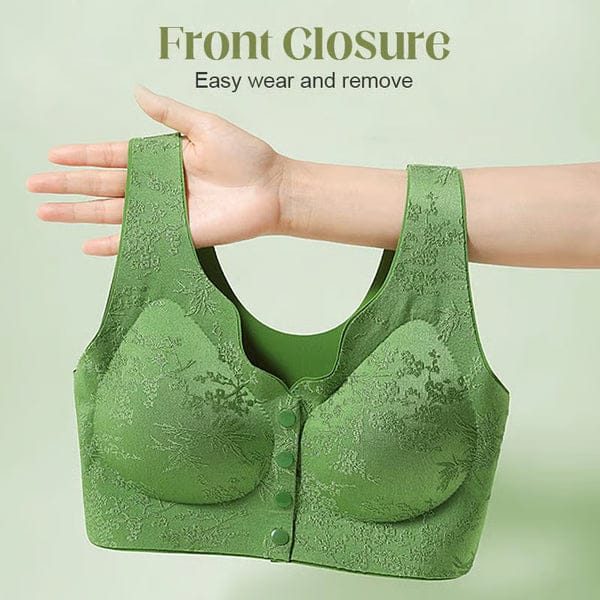 PACK OF 3 Comfort Front-Clasp & Wire-Free Seamless Bra VLK 1051
