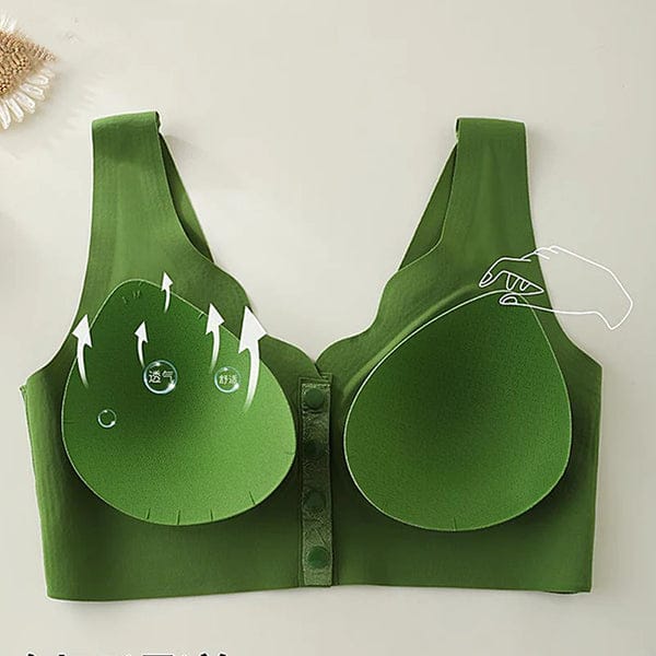 PACK OF 3 Comfort Front-Clasp & Wire-Free Seamless Bra VLK 1051