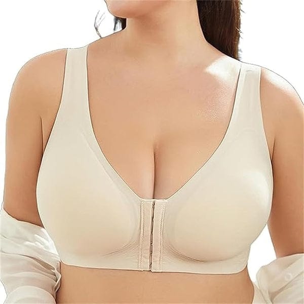 Pack of 3 Seamless Front Buckle Cross Back Shaping Bra VLK 1052