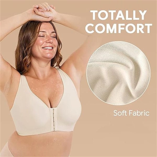 Pack of 3 Seamless Front Buckle Cross Back Shaping Bra VLK 1052