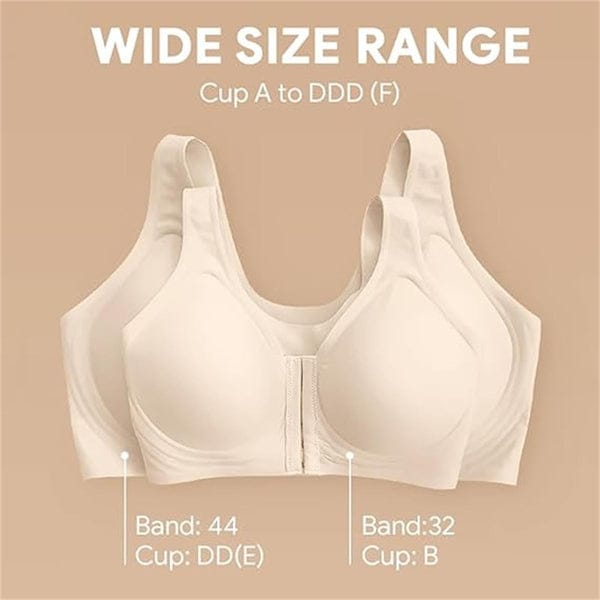 Pack of 3 Seamless Front Buckle Cross Back Shaping Bra VLK 1052