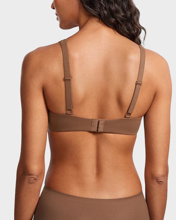 Pack of 3 Underwire Support Seamless Unlined Balconette Bra VLK 1055