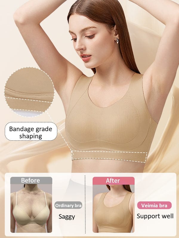 PACK OF 3: VEIMIA Wireless Cami Bras – No Buckles VLK 1058