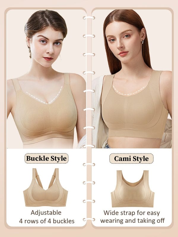 PACK OF 3: VEIMIA Wireless Cami Bras – No Buckles VLK 1058