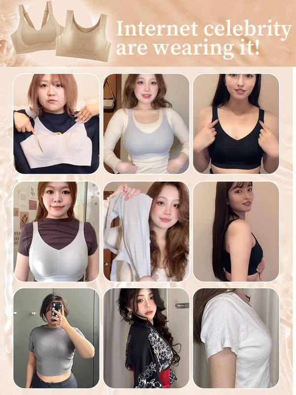 PACK OF 3: VEIMIA Wireless Cami Bras – No Buckles VLK 1058