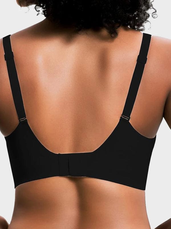 Pack of 3 Jelly Wireless Seamless Deep-V Push-Up Bra BR-VLK1004