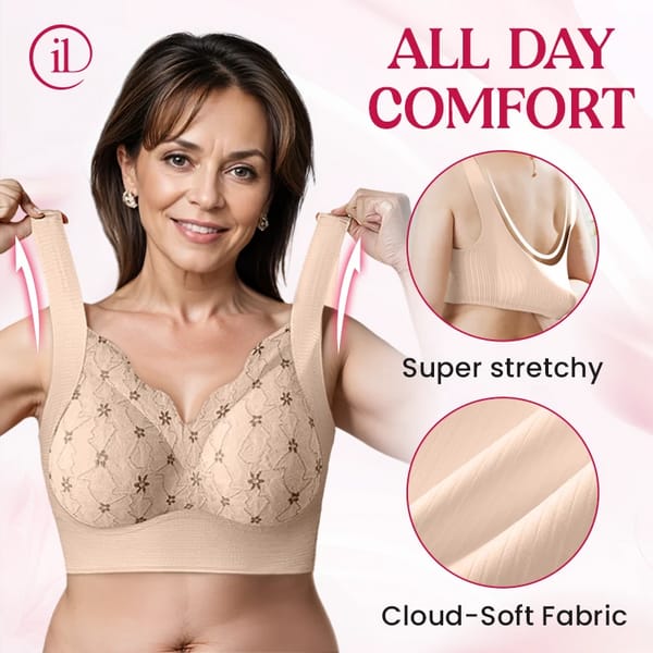 Fiorenzaa - PACK OF 2 Seamless Wire-free Push-up Bra BR-VLK1006