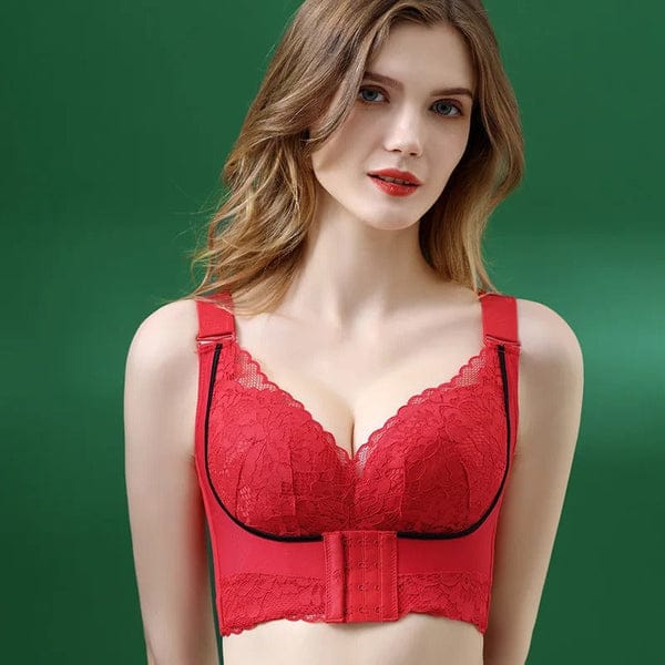 PACK OF 2 :3 Front button back button flab bra VLK1009