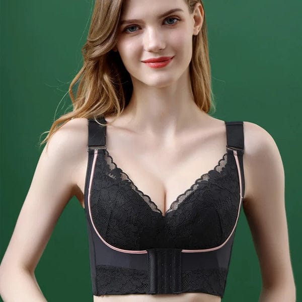 PACK OF 2 :3 Front button back button flab bra VLK1009