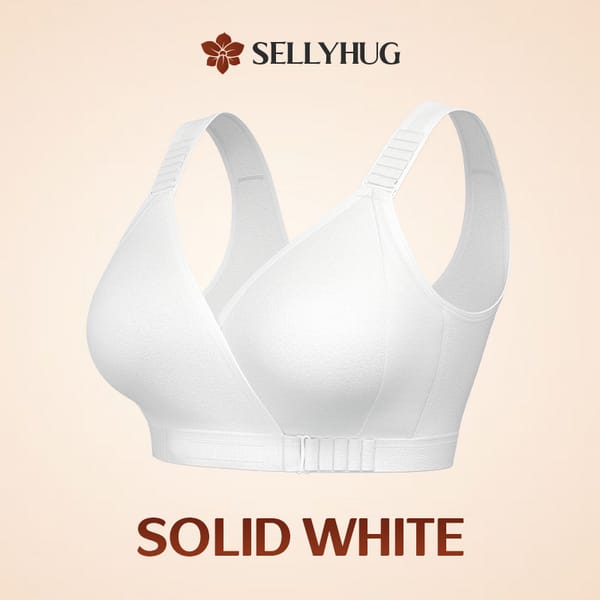 PACK OF 3 Ultimate Comfort Front -Wrap Bra VLK 1062
