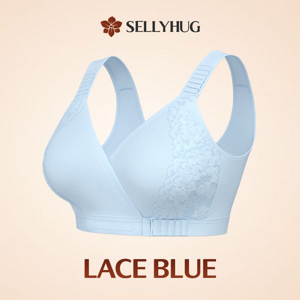 PACK OF 3 Ultimate Comfort Front -Wrap Bra VLK 1062